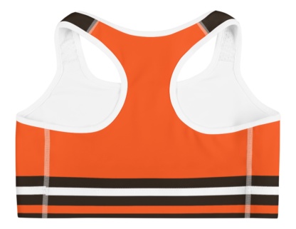 Cleveland Browns Sports Bra uniform NFL Football exercise top