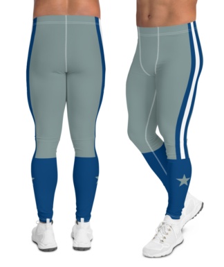 Texas Dallas Cowboys leggings for men uniform NFL Football exercise pants running tights
