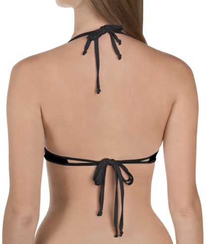 black string bikini