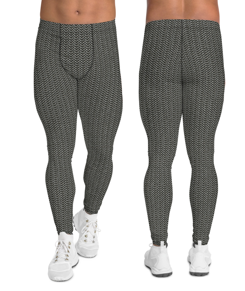 https://sportychimp.com/wp-content/uploads/2019/02/metal-chain-mail-mens-leggings-compression-pants-842x1000.jpg