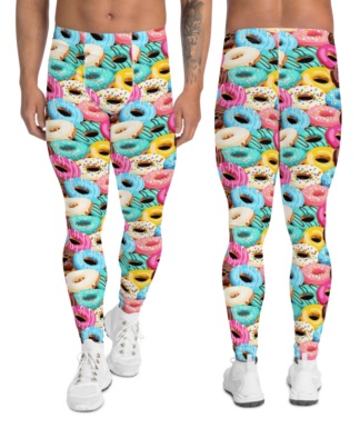 Buy these sweet tooth donut yoga leggings for men workout pants