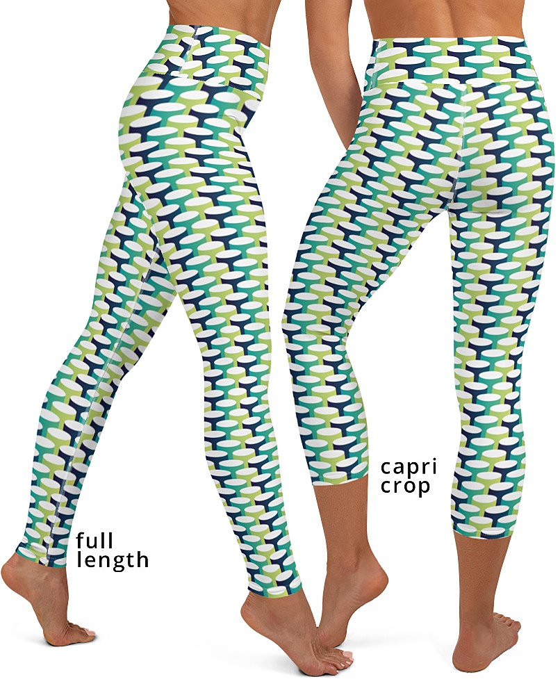 Leggings Print 3D Pants Sports Yoga Training Workout Cropped