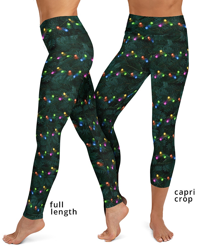Christmas Tree Silhouette Long Yoga Leggings for Women Athletic High  Waisted Pants for Women X-Small, Multicolored, X-Small/2 Inseam :  : Clothing, Shoes & Accessories