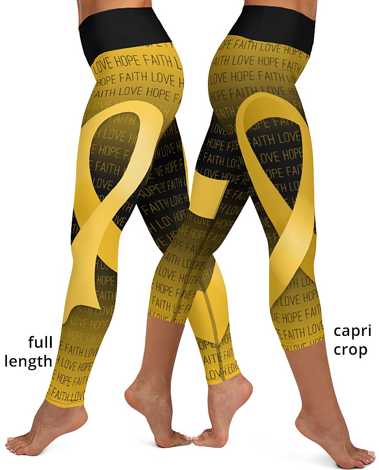 Adorna Active Leggings - Golden Yellow