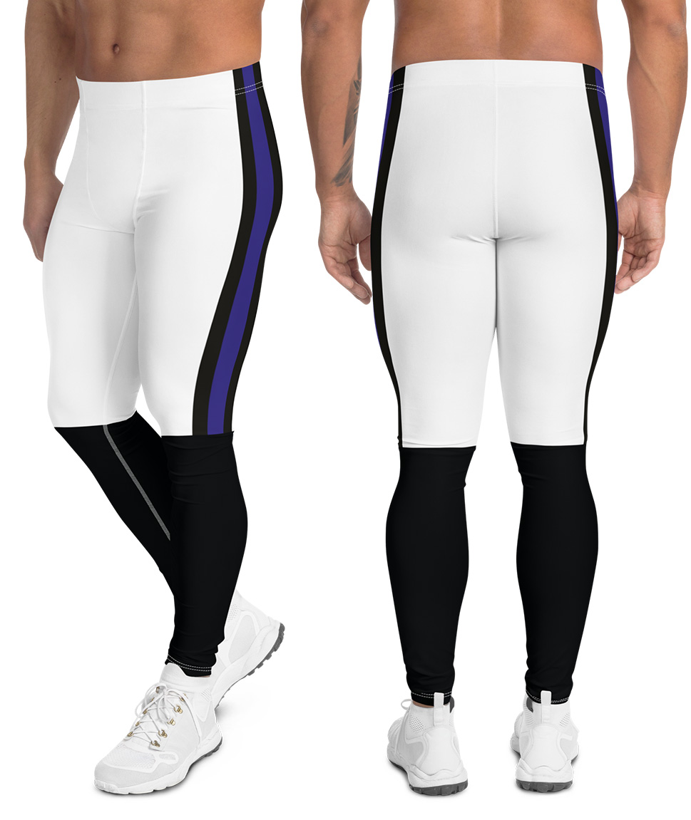 Baltimore Raven Sports Football Uniform Leggings For Men - Sporty