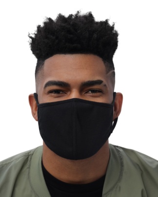 Face Mask Protective Cover (3-Pack) black face cover