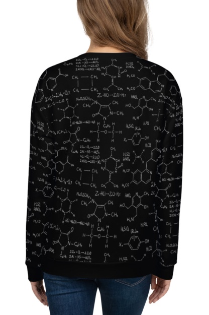 Chemistry Formula & Equation Sweatshirt / Unisex Size scientists science chemist chemistry