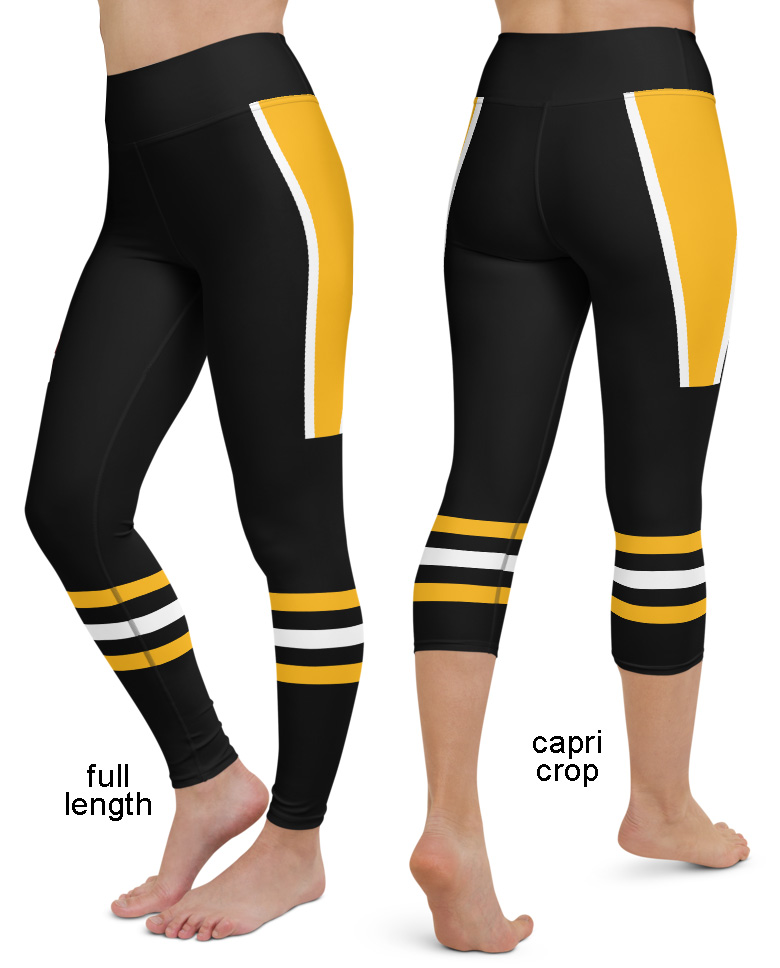 NFL Pittsburgh Game Day Kids Leggings - Designed By Squeaky Chimp T-shirts  & Leggings