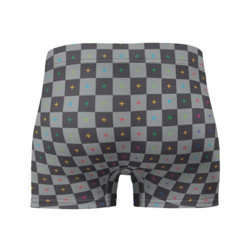 3D UV Grid Men's Boxer Briefs Underwear - Sporty Chimp legging, workout ...
