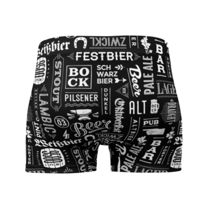 Craft Beer Boxer Briefs Men's Underwear pilsener, lager, bock, lager, stout bar pub