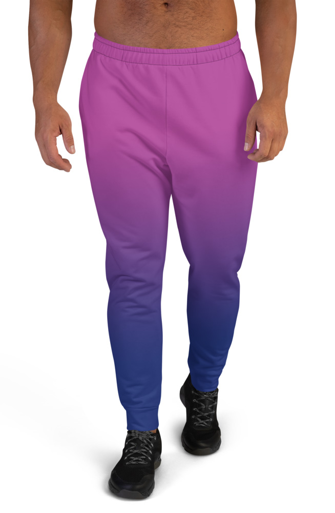 2 Color Gradient Joggers for Men - Sporty Chimp legging, workout gear ...