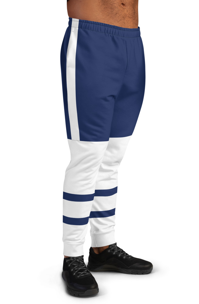 Squeaky Chimp Toronto Maple Leafs NHL Hockey Uniform Leggings (Color: White, Size: S, Legging Length: Capri Cropped)