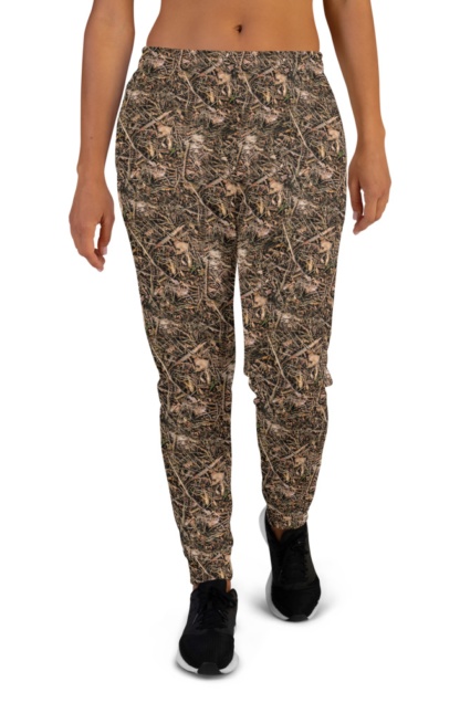 Branches & Twigs Realistic Camouflage Joggers for Women camo