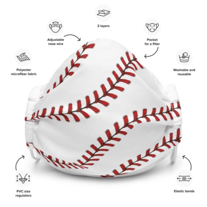 Baseball Protective Face Mask stitch stitches sports team games