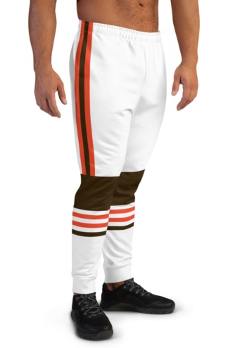 New Cleveland Browns Uniform Football Joggers for Men