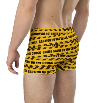 Caution Tape Boxer Briefs Underwear