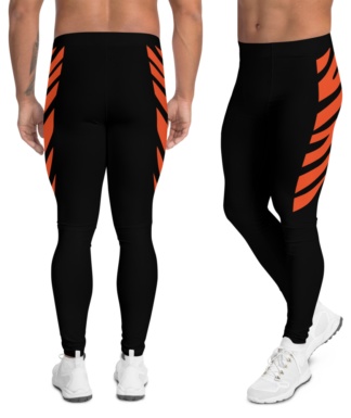 Cincinnati Bengals Football Uniform Leggings for Men