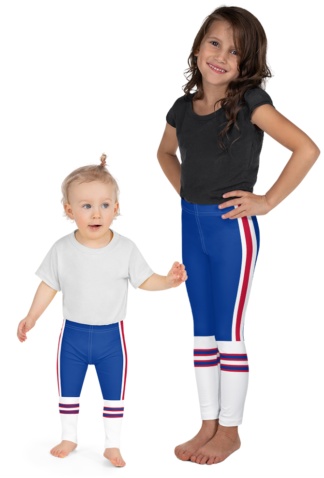 Buffalo Bills Football Uniform Leggings for Kids