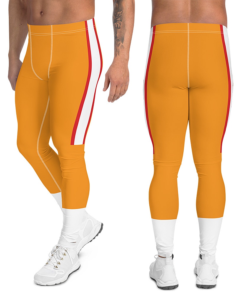 Retro Tampa Bay Buccaneers Football Uniform Leggings For Men