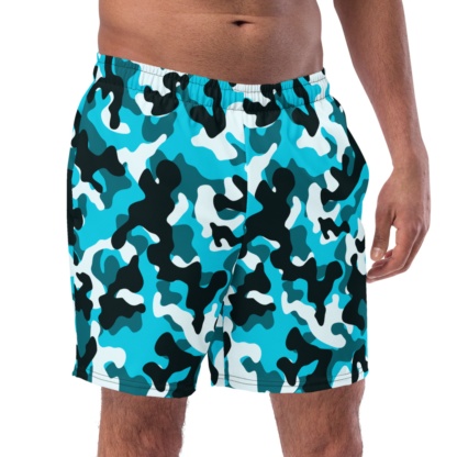 Camouflage Camo Shorts Swim Trunks for Men