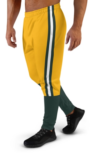 Green Bay Packers Football Uniform Joggers For Men NFL Pants