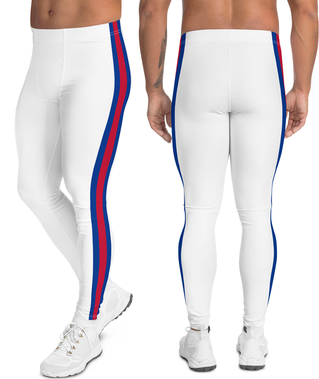 Buffalo Bills Side Stripe Football Leggings For Men - Sporty Chimp legging,  workout gear & more