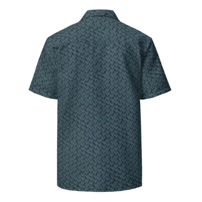 Dragon Scales Button Down Shirt / Unisex Size